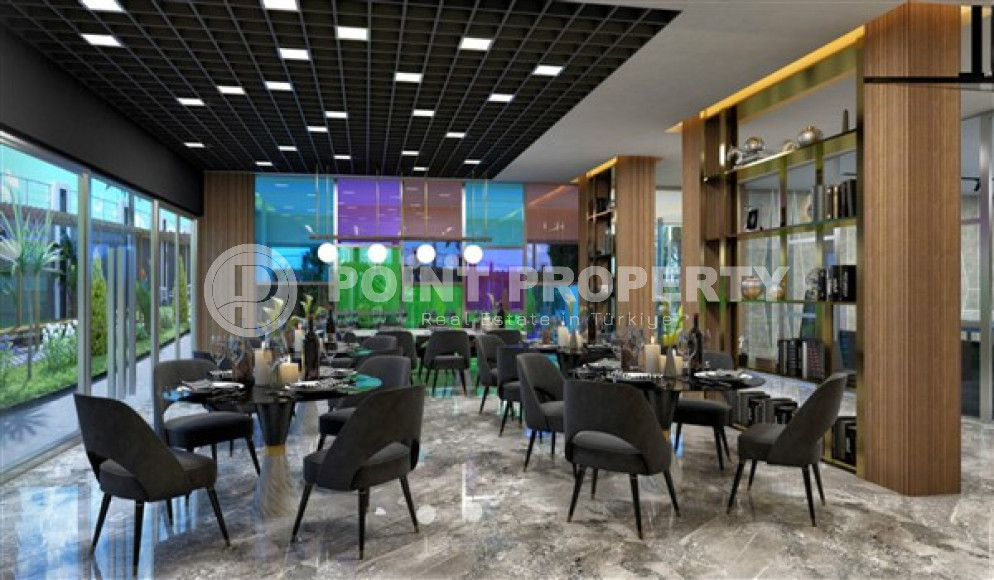 Двухкомнатная квартира, 55м², в комплексе на этапе строительства у моря в Каргыджаке, Алания-id-1829-фото-21