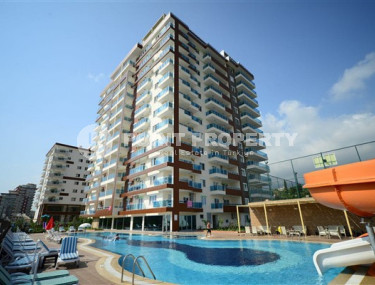 Готовые к проживанию, апартаменты 2+1, 110м², в резиденции премиум класса, у моря в Махмутларе, Алания-id-1831-фото-1