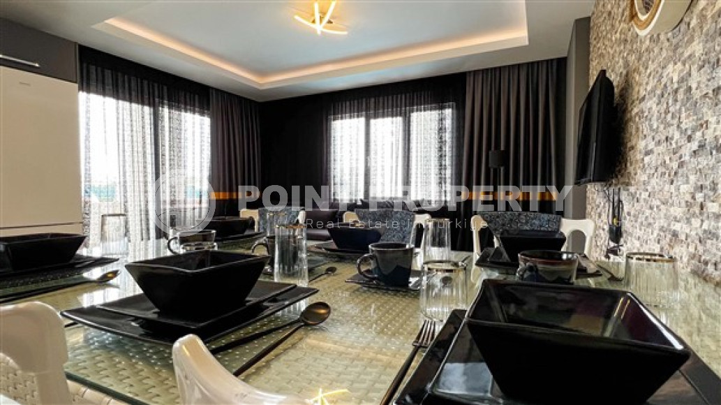 Готовые к проживанию, апартаменты 2+1, 110м², в резиденции премиум класса, у моря в Махмутларе, Алания-id-1831-фото-2