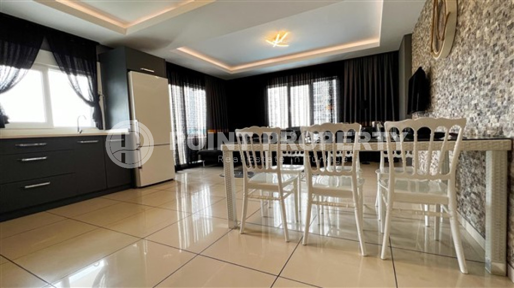 Готовые к проживанию, апартаменты 2+1, 110м², в резиденции премиум класса, у моря в Махмутларе, Алания-id-1831-фото-5