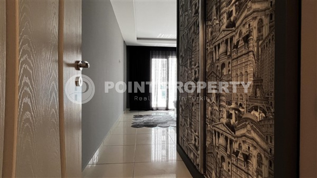 Готовые к проживанию, апартаменты 2+1, 110м², в резиденции премиум класса, у моря в Махмутларе, Алания-id-1831-фото-7