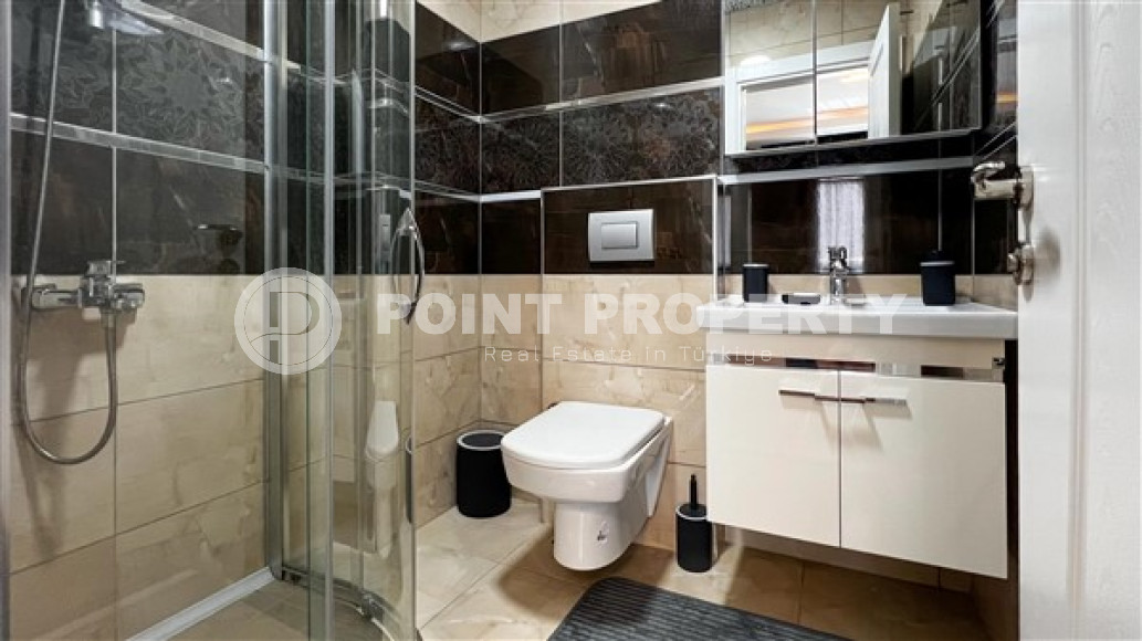 Готовые к проживанию, апартаменты 2+1, 110м², в резиденции премиум класса, у моря в Махмутларе, Алания-id-1831-фото-12