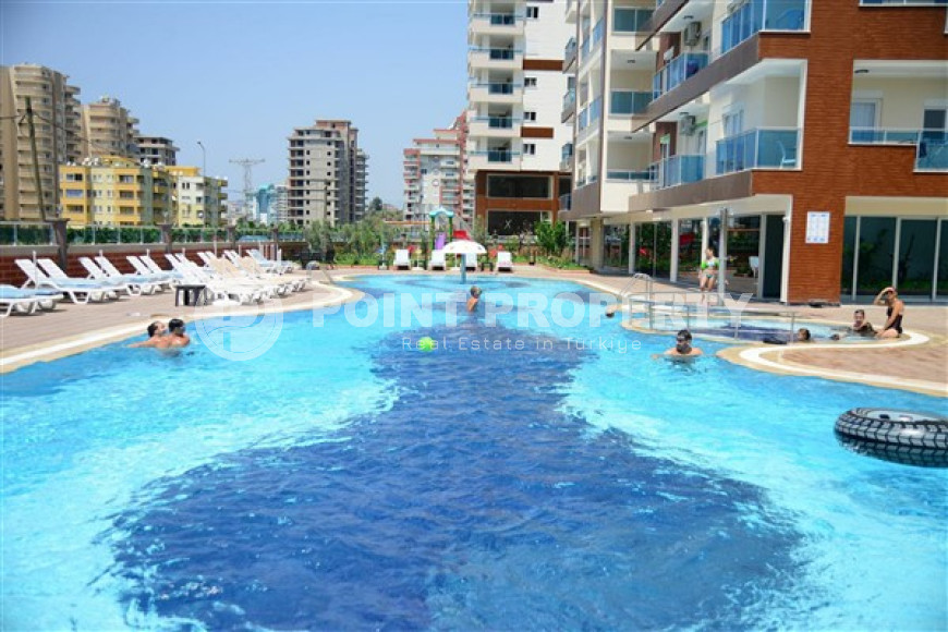 Готовые к проживанию, апартаменты 2+1, 110м², в резиденции премиум класса, у моря в Махмутларе, Алания-id-1831-фото-17