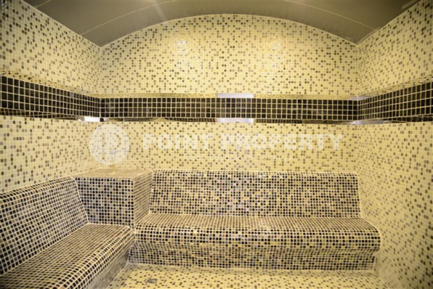 Готовые к проживанию, апартаменты 2+1, 110м², в резиденции премиум класса, у моря в Махмутларе, Алания-id-1831-фото-21