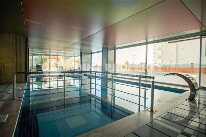 Готовые к проживанию, апартаменты 2+1, 110м², в резиденции премиум класса, у моря в Махмутларе, Алания-id-1831-фото-30