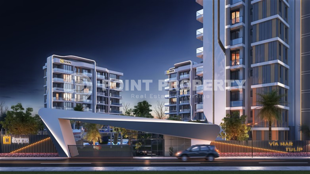 Two-room apartments, 75 m², in a luxury complex under construction in the Antalya area - Lara-id-1832-photo-9