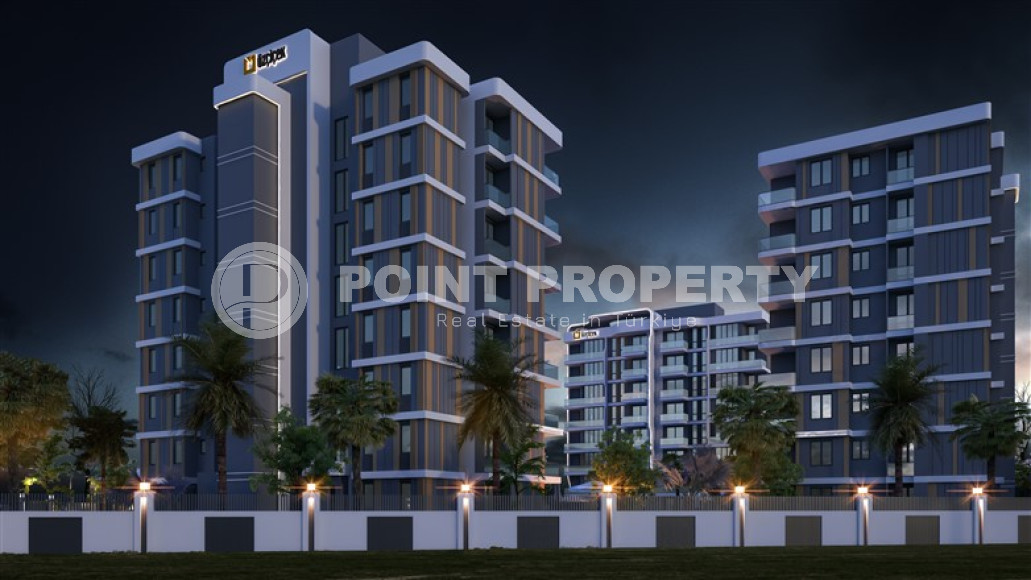 Two-room apartments, 75 m², in a luxury complex under construction in the Antalya area - Lara-id-1832-photo-10