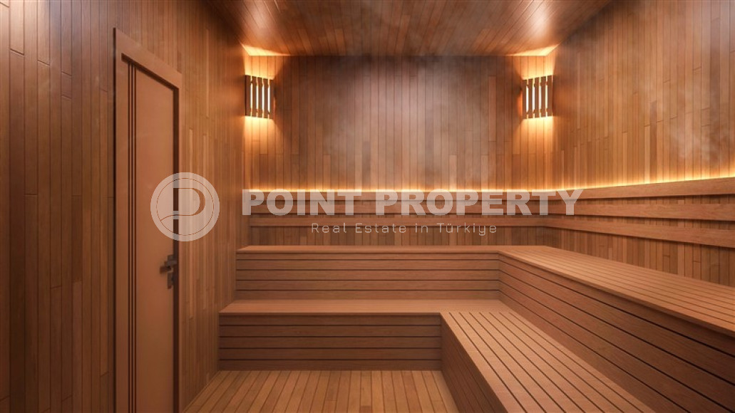 Two-room apartments, 75 m², in a luxury complex under construction in the Antalya area - Lara-id-1832-photo-28