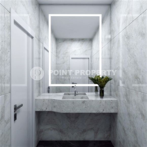 Two-room apartments, 75 m², in a luxury complex under construction in the Antalya area - Lara-id-1832-photo-30