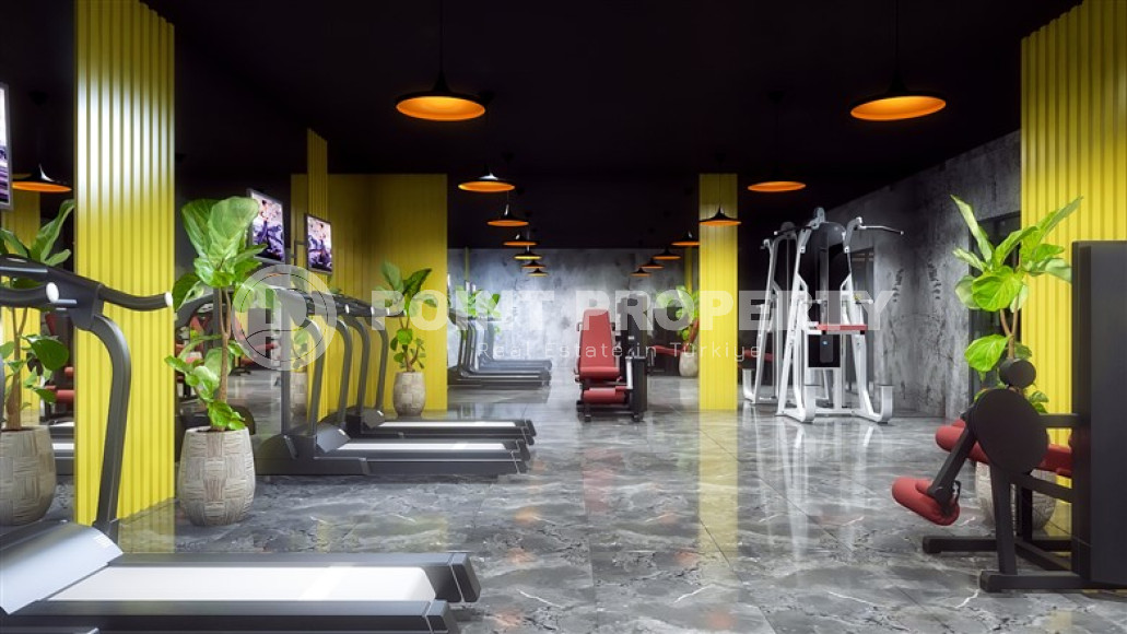 Two-room apartments, 75 m², in a luxury complex under construction in the Antalya area - Lara-id-1832-photo-32