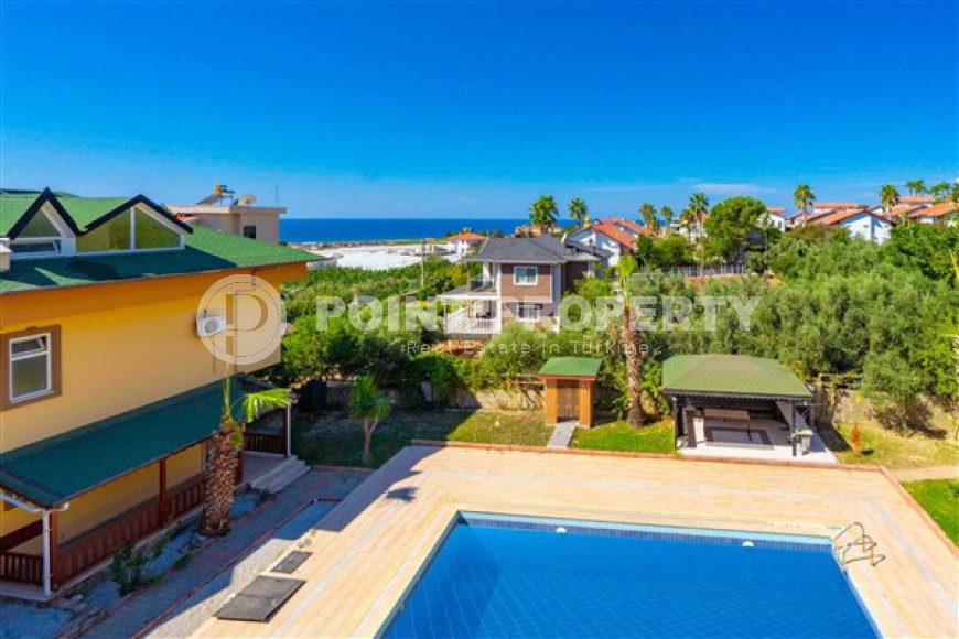 Меблированная вилла 4+1 в районе Алании Демирташ, в коттеджном поселке с инфраструктурой-id-1833-фото-8