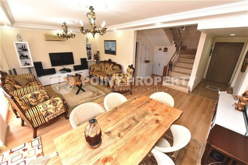 Меблированная вилла 4+1 в районе Алании Демирташ, в коттеджном поселке с инфраструктурой-id-1833-фото-10