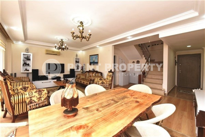 Меблированная вилла 4+1 в районе Алании Демирташ, в коттеджном поселке с инфраструктурой-id-1833-фото-13