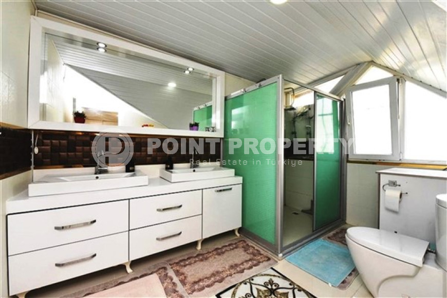 Меблированная вилла 4+1 в районе Алании Демирташ, в коттеджном поселке с инфраструктурой-id-1833-фото-18