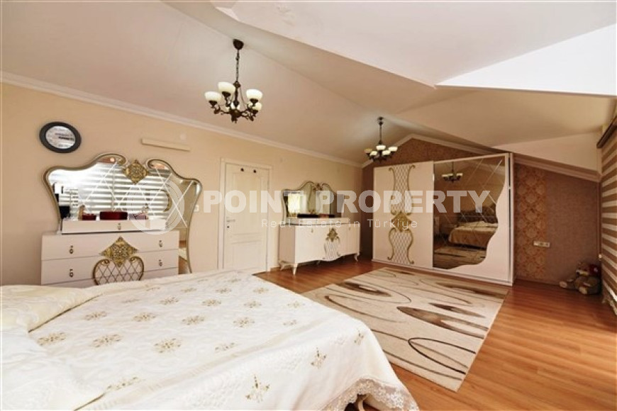 Меблированная вилла 4+1 в районе Алании Демирташ, в коттеджном поселке с инфраструктурой-id-1833-фото-33