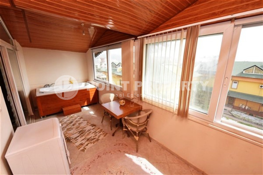 Меблированная вилла 4+1 в районе Алании Демирташ, в коттеджном поселке с инфраструктурой-id-1833-фото-38