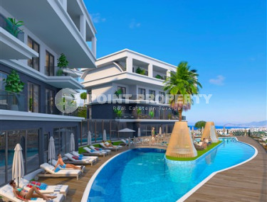 Квартиры 1+1 и 2+1 – пентхаусы, 50м² - 85м², в элитной резиденции на этапе строительства в Каргыджаке-id-1834-фото-3