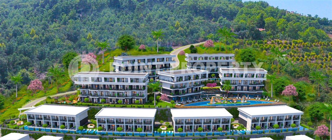 Apartments 1+1 and 2+1 – penthouses, 50m² - 85m², in a luxury residence under construction in Kargicak-id-1834-photo-15