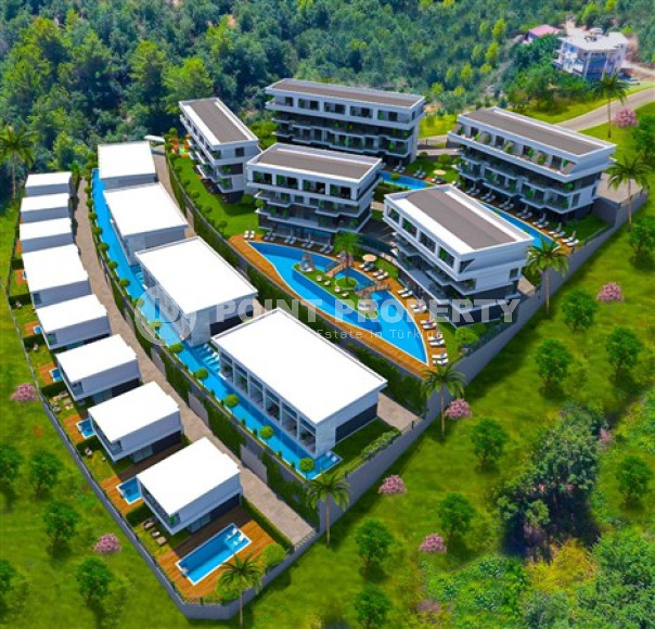 Apartments 1+1 and 2+1 – penthouses, 50m² - 85m², in a luxury residence under construction in Kargicak-id-1834-photo-25