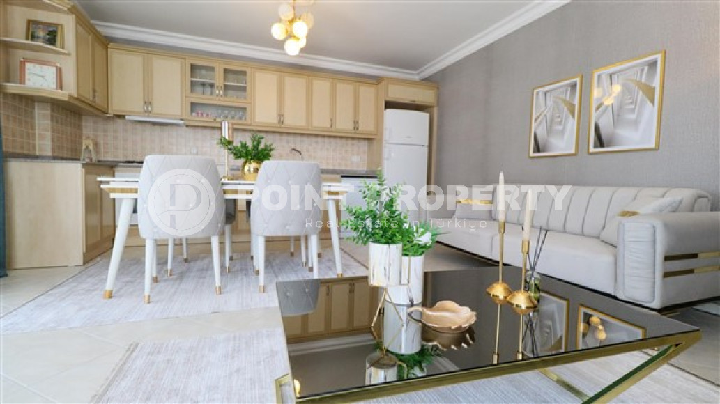 Furnished three-room apartment, 110m², on the main street of Mahmutlar with sea and mountain views-id-1835-photo-5