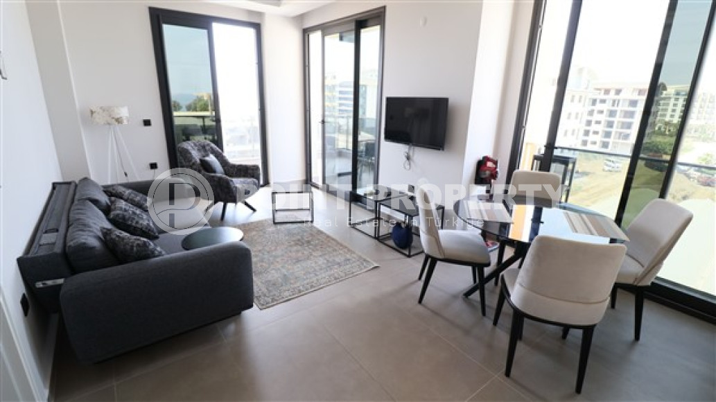 Двухкомнатная квартира, 72м², в новом комплексе премиум класса в районе Каргыджак, Алания.-id-1837-фото-3