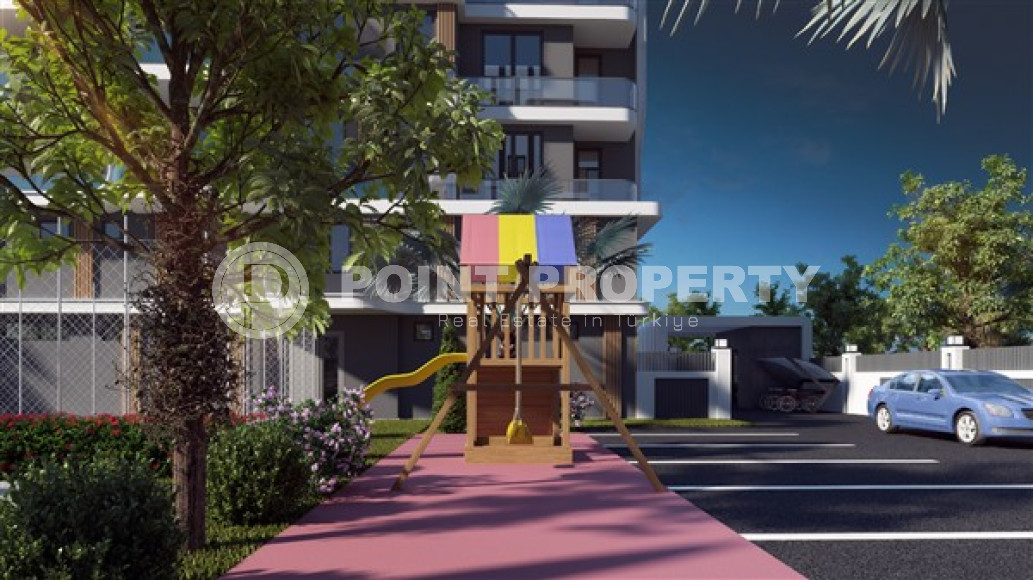 Two-room apartments, 60 m², in a newly built complex with good infrastructure in the Lara area, Antalya-id-1842-photo-7