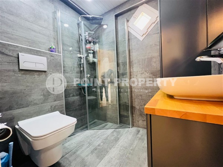 One bedroom apartment, 60m², ready to move in, 100m from the sea in Alanya - Oba-id-1843-photo-12