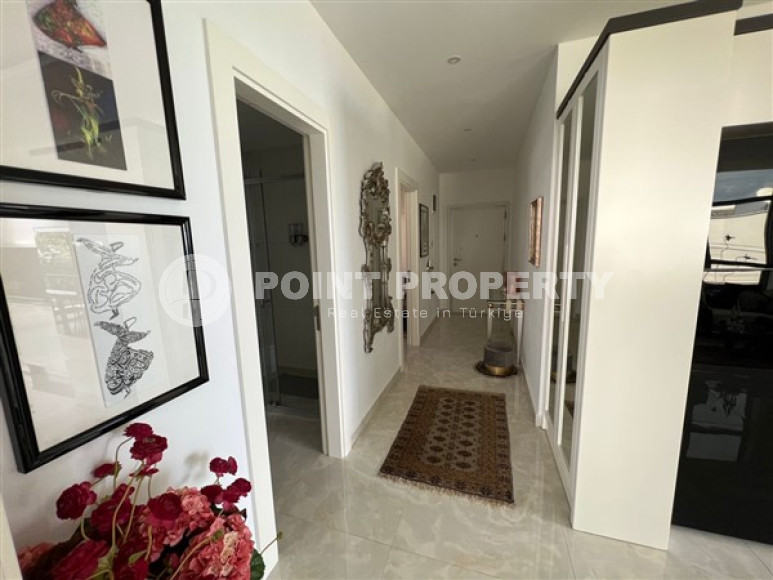 Элегантная квартира с двумя спальнями, 110м², на первой береговой линии в Каргыджаке, Алания-id-1844-фото-5