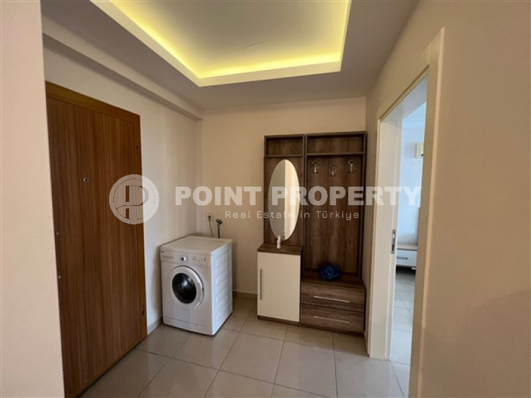 Готовая к проживанию, трехкомнатная  квартира на центральной улице Махмутлара, Алания, в 500м от моря-id-1847-фото-12