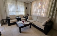 Furnished three-room apartment, 80m², in a residence with a swimming pool in Oba, Alanya-id-1849-photo-1