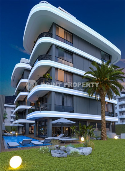 Complex in a sought-after area of Alanya, Oba. 450 meters to the beach.-id-1119-photo-2