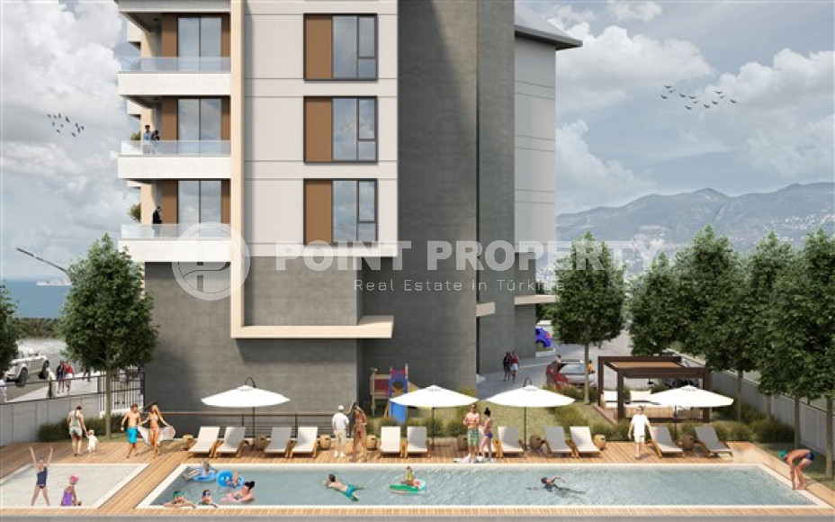 От строительной компании: квартиры в комплексе премиум класса в 100м от моря в районе Каргыджак-id-1850-фото-8