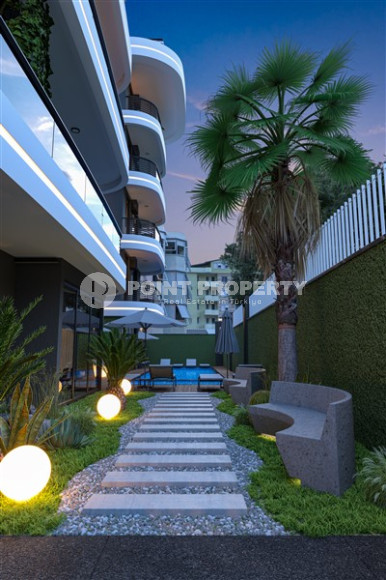 Complex in a sought-after area of Alanya, Oba. 450 meters to the beach.-id-1119-photo-3