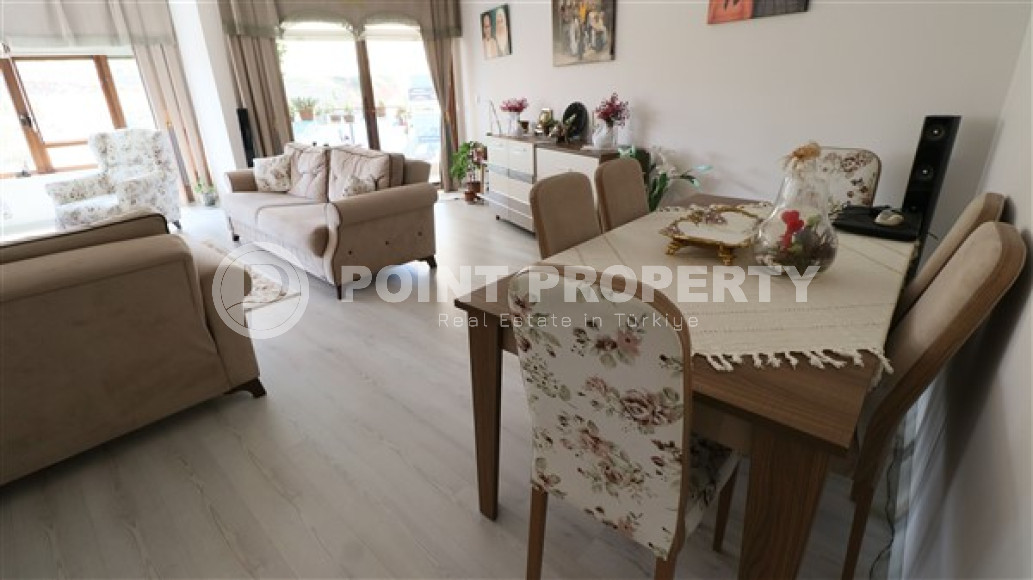 Линейная квартира 3+1, 200м², в доме городского типа в центре Алании, в 750м от моря-id-1851-фото-4