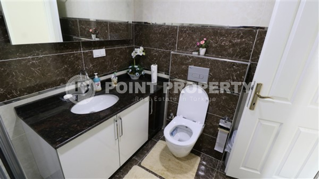 Линейная квартира 3+1, 200м², в доме городского типа в центре Алании, в 750м от моря-id-1851-фото-9