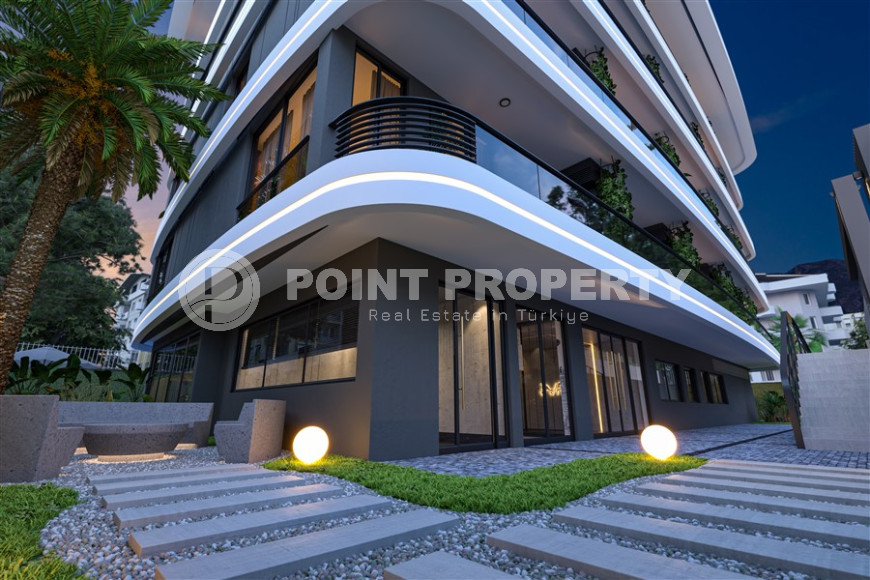 Complex in a sought-after area of Alanya, Oba. 450 meters to the beach.-id-1119-photo-6