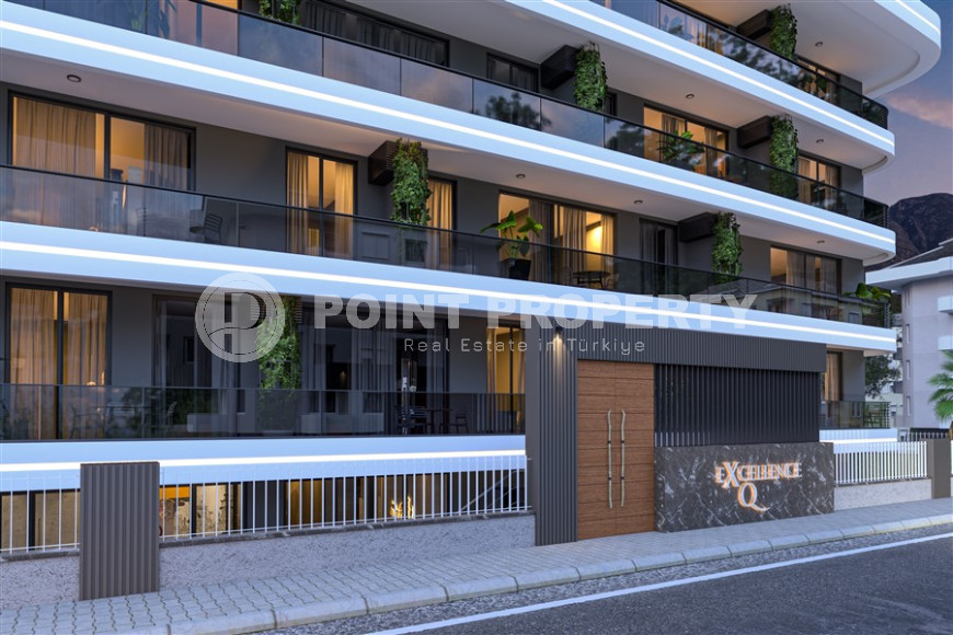 Complex in a sought-after area of Alanya, Oba. 450 meters to the beach.-id-1119-photo-7