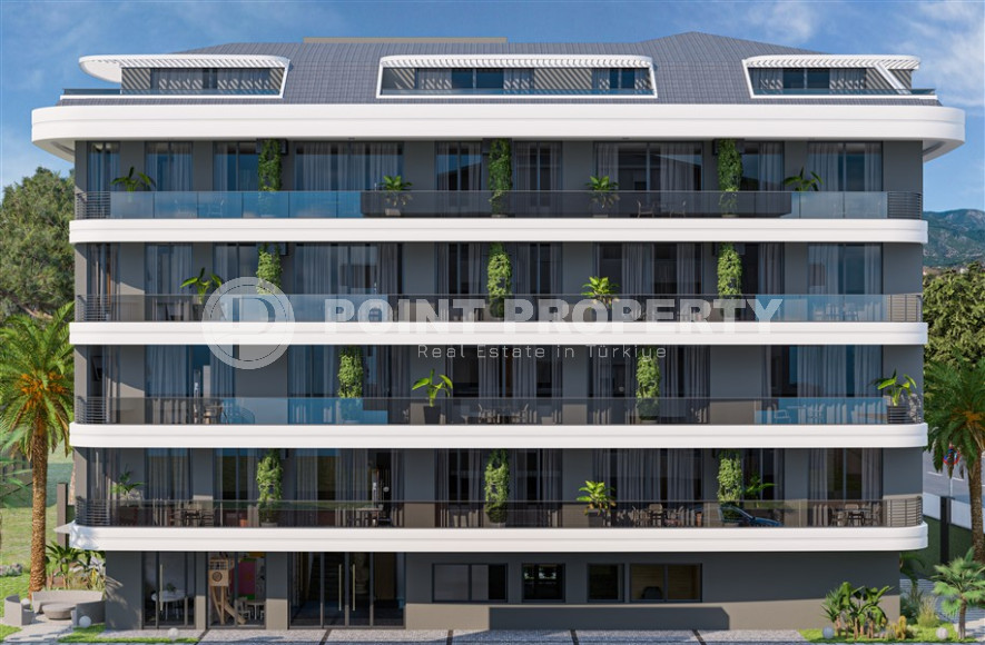 Complex in a sought-after area of Alanya, Oba. 450 meters to the beach.-id-1119-photo-10