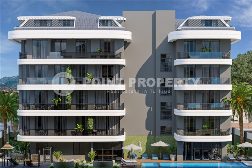 Complex in a sought-after area of Alanya, Oba. 450 meters to the beach.-id-1119-photo-13