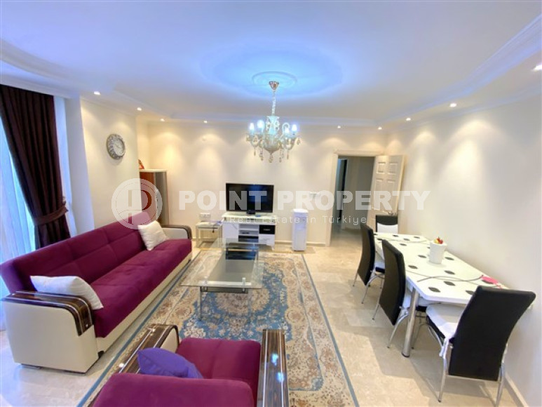 Two bedroom apartment, 115m², furnished and equipped with mountain views in Mahmutlar, Alanya-id-1855-photo-3