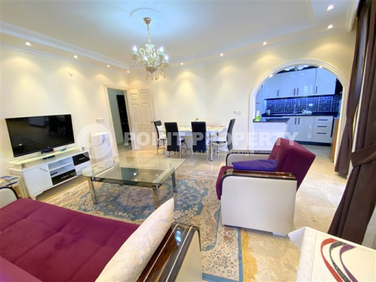 Two bedroom apartment, 115m², furnished and equipped with mountain views in Mahmutlar, Alanya-id-1855-photo-6
