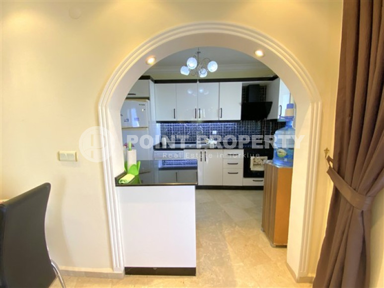 Two bedroom apartment, 115m², furnished and equipped with mountain views in Mahmutlar, Alanya-id-1855-photo-7