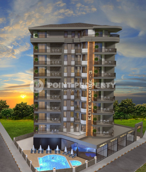 Инвестиционный проект нового жилого комплекса центре Аланьи в 5 минутах от моря-id-1116-фото-2