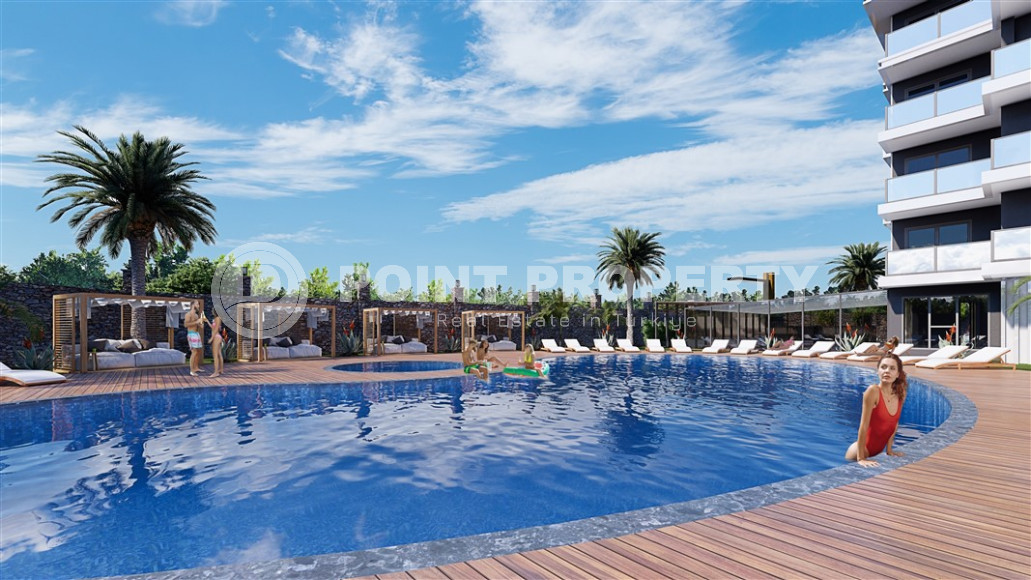 Highly liquid real estate in the actively developing area of Alanya - Payallar. Penthouses 110 m2 by the sea.-id-1122-photo-5