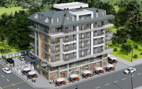 Apartments, 62-159m², in a complex at the initial stage of construction 100m from the sea in the Kargicak area-id-1859-photo-4