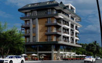 Apartments, 62-159m², in a complex at the initial stage of construction 100m from the sea in the Kargicak area-id-1859-photo-5