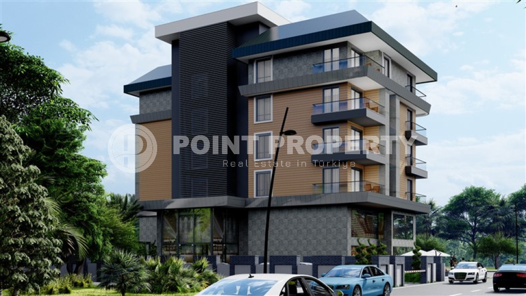 Apartments, 62-159m², in a complex at the initial stage of construction 100m from the sea in the Kargicak area-id-1859-photo-6