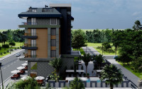 Apartments, 62-159m², in a complex at the initial stage of construction 100m from the sea in the Kargicak area-id-1859-photo-7