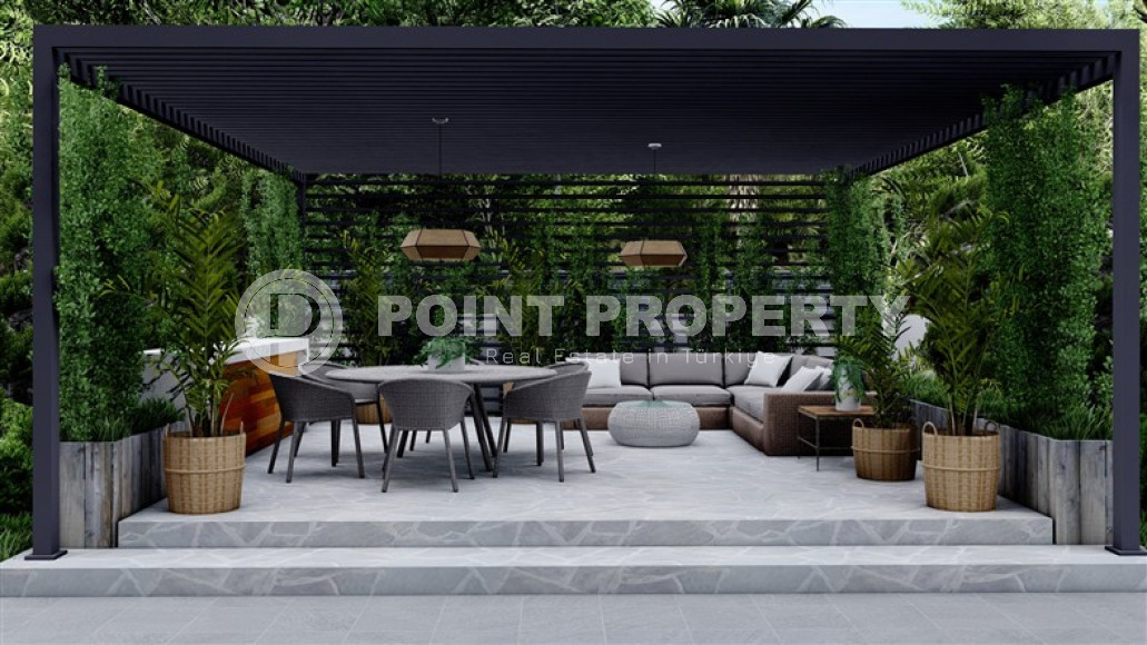 Apartments, 62-159m², in a complex at the initial stage of construction 100m from the sea in the Kargicak area-id-1859-photo-9