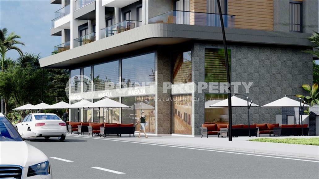 Apartments, 62-159m², in a complex at the initial stage of construction 100m from the sea in the Kargicak area-id-1859-photo-12